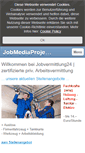 Mobile Screenshot of jobmediaprojekt.de